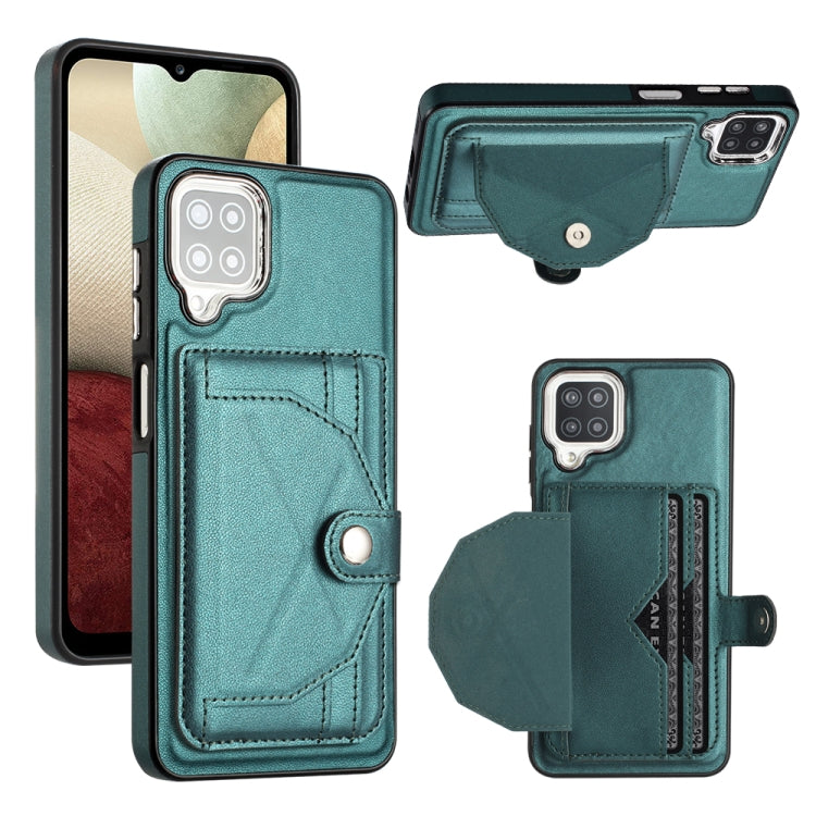 Custodia per telefono in pelle antiurto con porta carte, For Samsung Galaxy A12 4G / M12, For Samsung Galaxy A32 5G
