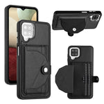 Custodia per telefono in pelle antiurto con porta carte, For Samsung Galaxy A12 4G / M12, For Samsung Galaxy A32 5G