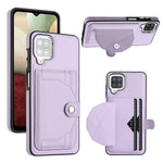 Custodia per telefono in pelle antiurto con porta carte, For Samsung Galaxy A12 4G / M12, For Samsung Galaxy A32 5G