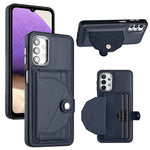 Custodia per telefono in pelle antiurto con porta carte, For Samsung Galaxy A12 4G / M12, For Samsung Galaxy A32 5G