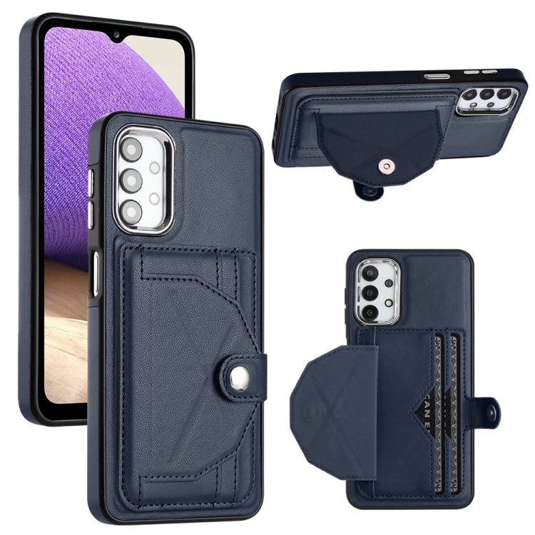 Custodia per telefono in pelle antiurto con porta carte, For Samsung Galaxy A12 4G / M12, For Samsung Galaxy A32 5G