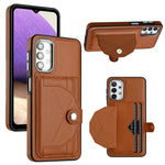 Custodia per telefono in pelle antiurto con porta carte, For Samsung Galaxy A12 4G / M12, For Samsung Galaxy A32 5G