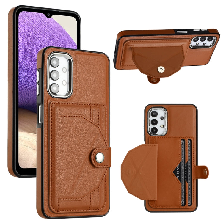 Custodia per telefono in pelle antiurto con porta carte, For Samsung Galaxy A12 4G / M12, For Samsung Galaxy A32 5G