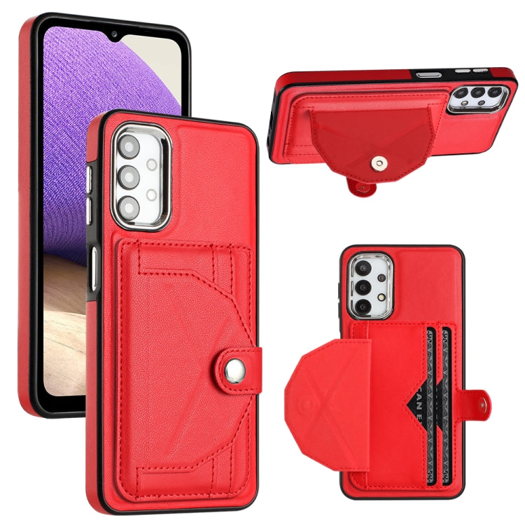 Custodia per telefono in pelle antiurto con porta carte, For Samsung Galaxy A12 4G / M12, For Samsung Galaxy A32 5G