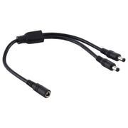 5,5 x 2,1 mm da femmina a maschio cavo di alimentazione adattatore splitter di alimentazione CC, 30cm, 70cm