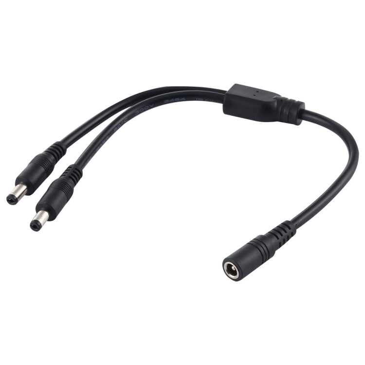 5,5 x 2,1 mm da femmina a maschio cavo di alimentazione adattatore splitter di alimentazione CC, 30cm, 70cm