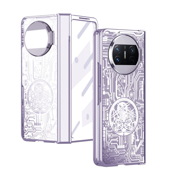 Custodia per telefono all-inclusive con placcatura elettrolitica integrata Legenda meccanica, For Huawei Mate X3