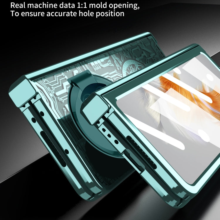 Custodia per telefono all-inclusive con placcatura elettrolitica integrata Legenda meccanica, For Huawei Mate X3