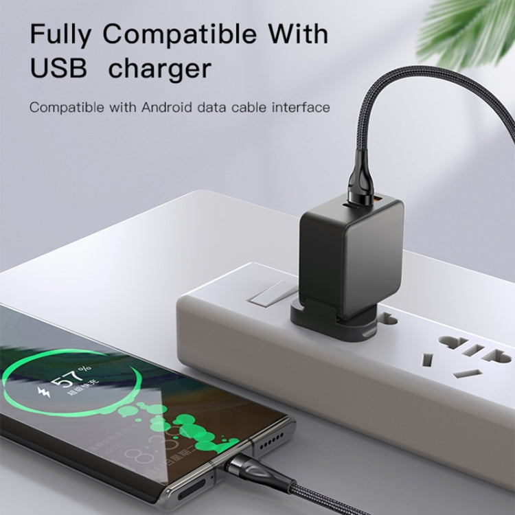 YESIDO CA111 1,2 m 4A da USB a doppio tipo C + doppio cavo di ricarica a 8 pin, CA111