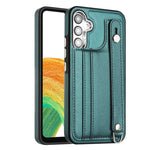 Custodia per telefono in pelle antiurto con cinturino da polso, For Samsung Galaxy A04E / F04 / M04, For Samsung Galaxy A14 4G / A14 5G, For Samsung Galaxy A34 5G, For Samsung Galaxy A54 5G