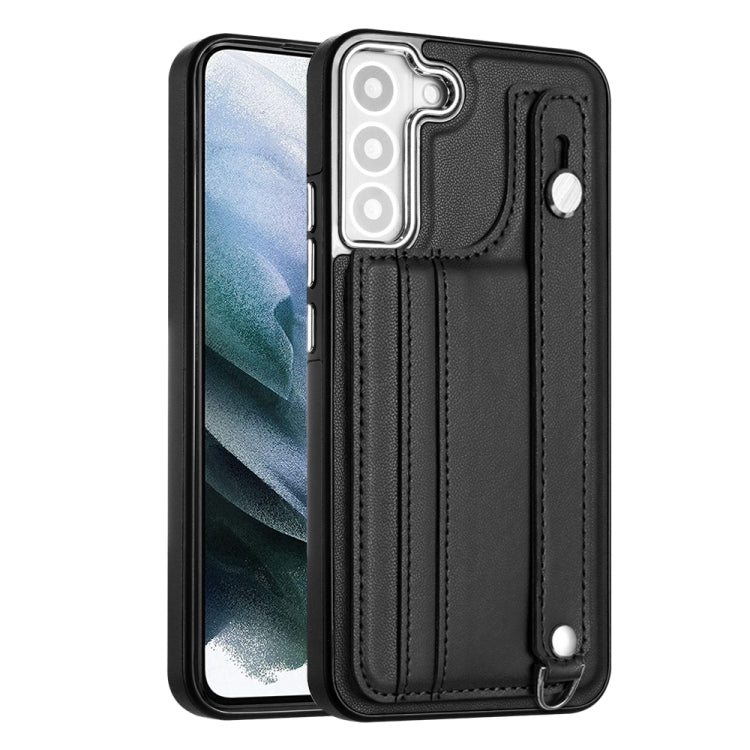 Custodia per telefono in pelle antiurto con cinturino da polso, For Samsung Galaxy S23 Ultra, For Samsung Galaxy S23, For Samsung Galaxy A04 4G, For Samsung Galaxy A13 5G / A04S / M13 5G