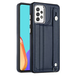 Custodia per telefono in pelle antiurto con cinturino da polso, For Samsung Galaxy A23 4G / F23 5G / M23 5G, For Samsung Galaxy A53 5G, For Samsung Galaxy A73 5G, For Samsung Galaxy A33 5G