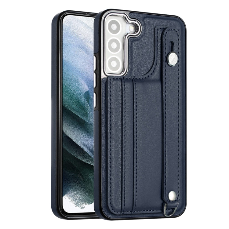 Custodia per telefono in pelle antiurto con cinturino da polso, For Samsung Galaxy A13 4G, For Samsung Galaxy S22 Ultra 5G, For Samsung Galaxy S22+ 5G, For Samsung Galaxy S22 5G