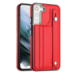 Custodia per telefono in pelle antiurto con cinturino da polso, For Samsung Galaxy A13 4G, For Samsung Galaxy S22 Ultra 5G, For Samsung Galaxy S22+ 5G, For Samsung Galaxy S22 5G