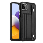 Custodia per telefono in pelle antiurto con cinturino da polso, For Samsung Galaxy A22 5G, For Samsung Galaxy S21 FE 5G, For Samsung Galaxy A32 4G, For Samsung Galaxy A72 4G / A72 5G