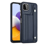 Custodia per telefono in pelle antiurto con cinturino da polso, For Samsung Galaxy A22 5G, For Samsung Galaxy S21 FE 5G, For Samsung Galaxy A32 4G, For Samsung Galaxy A72 4G / A72 5G