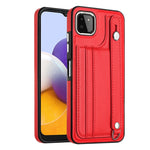 Custodia per telefono in pelle antiurto con cinturino da polso, For Samsung Galaxy A22 5G, For Samsung Galaxy S21 FE 5G, For Samsung Galaxy A32 4G, For Samsung Galaxy A72 4G / A72 5G