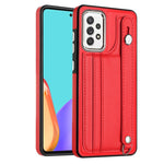 Custodia per telefono in pelle antiurto con cinturino da polso, For Samsung Galaxy A22 5G, For Samsung Galaxy S21 FE 5G, For Samsung Galaxy A32 4G, For Samsung Galaxy A72 4G / A72 5G