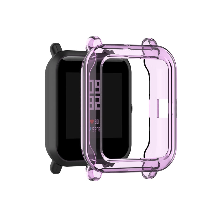 Per Amazfit Bip Lite Versione 1S / Bip S Custodia protettiva per orologio in TPU trasparente
