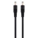Spina di alimentazione CC Cavo connettore adattatore da maschio a maschio da 5,5 x 2,1 mm, 50cm, 1m, 1.5m