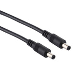 Spina di alimentazione CC Cavo connettore adattatore da maschio a maschio da 5,5 x 2,1 mm, 50cm, 1m, 1.5m