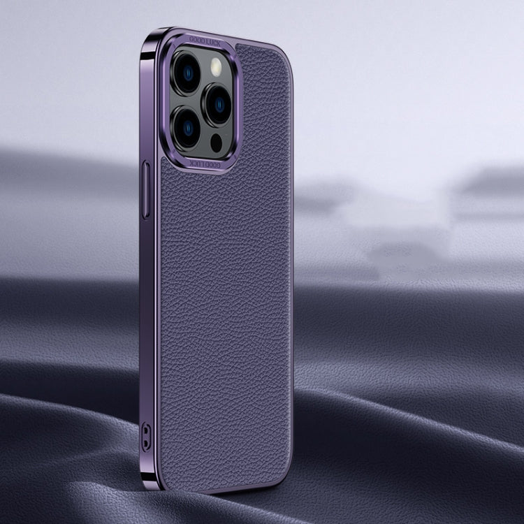Custodia in vera pelle per iPhone 14 e 13