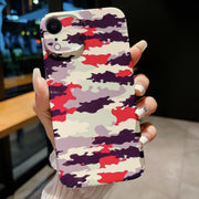 Custodia mimetica per iPhone XR, XS Max, 8 Plus