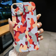 Custodia mimetica per iPhone XR, XS Max, 8 Plus