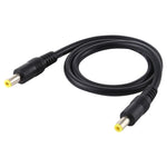Spina di alimentazione CC Cavo connettore adattatore da maschio a maschio da 5,5 x 2,5 mm, 50cm, 1m, 1.5m