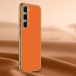 Custodia per telefono in vera pelle con texture Litchi, For Samsung Galaxy S23 Ultra 5G, For Samsung Galaxy S23 5G, For Samsung Galaxy S22 Ultra 5G, For Samsung Galaxy S22+ 5G, For Samsung Galaxy S22 5G
