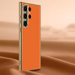 Custodia per telefono in vera pelle con texture Litchi, For Samsung Galaxy S23 Ultra 5G, For Samsung Galaxy S23 5G, For Samsung Galaxy S22 Ultra 5G, For Samsung Galaxy S22+ 5G, For Samsung Galaxy S22 5G