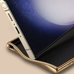 Custodia per telefono in vera pelle con texture Litchi, For Samsung Galaxy S23 Ultra 5G, For Samsung Galaxy S23 5G, For Samsung Galaxy S22 Ultra 5G, For Samsung Galaxy S22+ 5G, For Samsung Galaxy S22 5G