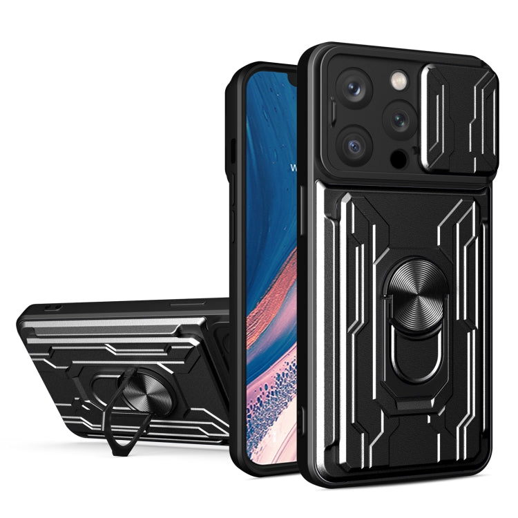Custodia scorrevole TPU per iPhone 15 Pro Max e Plus