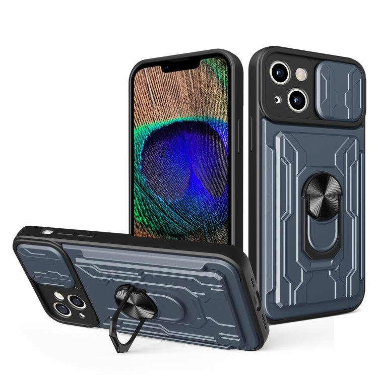 Custodia scorrevole TPU per iPhone 15 Pro Max e Plus