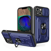 Custodia scorrevole TPU + PC per iPhone 15