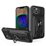 Custodia scorrevole TPU e PC per iPhone 15