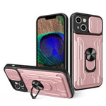 Custodia scorrevole TPU e PC per iPhone 15