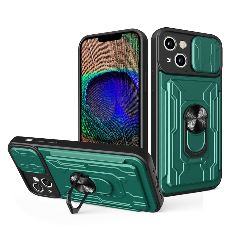 Custodia scorrevole TPU e PC per iPhone 15