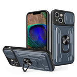 Custodia scorrevole TPU e PC per iPhone 15