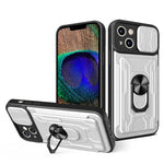 Custodia scorrevole TPU e PC per iPhone 15