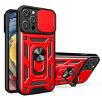 Cover scorrevole TPU e PC per iPhone 16 Pro e 15 Pro