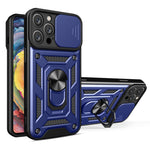 Cover scorrevole TPU e PC per iPhone 16 Pro e 15 Pro