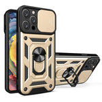 Cover scorrevole TPU e PC per iPhone 16 Pro e 15 Pro