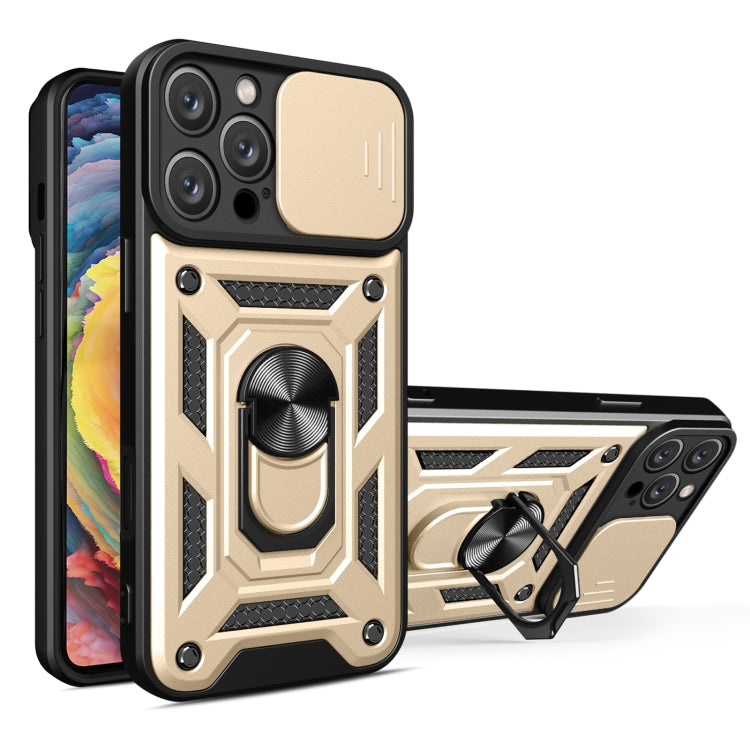 Cover scorrevole TPU e PC per iPhone 16 Pro e 15 Pro