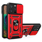 Cover scorrevole TPU e PC per iPhone 16 Pro e 15 Pro