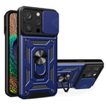 Cover scorrevole TPU e PC per iPhone 16 Pro e 15 Pro
