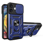 Cover per fotocamera scorrevole Design Custodia per telefono in TPU + PC, For iPhone 16 Plus, For iPhone 16, For iPhone 15 Pro