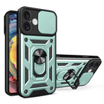 Cover per fotocamera scorrevole Design Custodia per telefono in TPU + PC, For iPhone 16 Plus, For iPhone 16, For iPhone 15 Pro