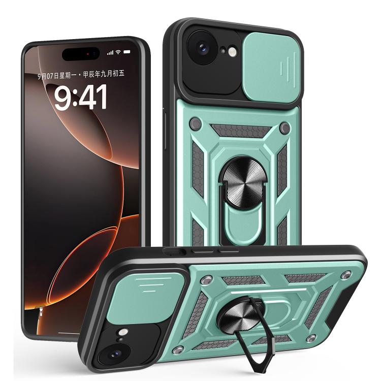 Custodia scorrevole in TPU per iPhone 16 Pro Max