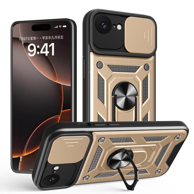 Custodia scorrevole in TPU per iPhone 16 Pro Max